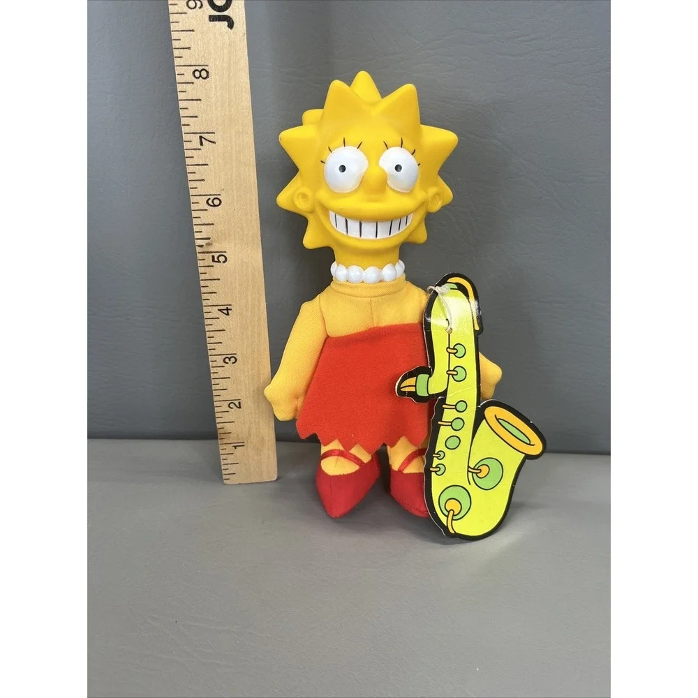 Meet The Simpsons Lisa Simpson Burger King Collectable Toy Vintage 90s 1990